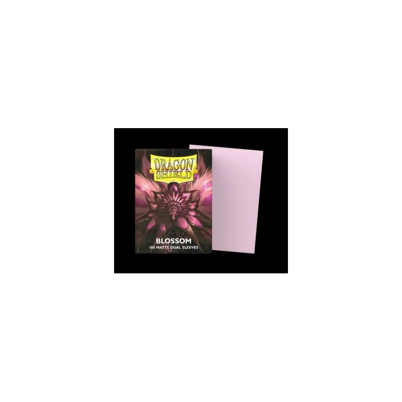 Dragon Shield - 100 Bustine Standard - Blossom Matte Dual Sleeves